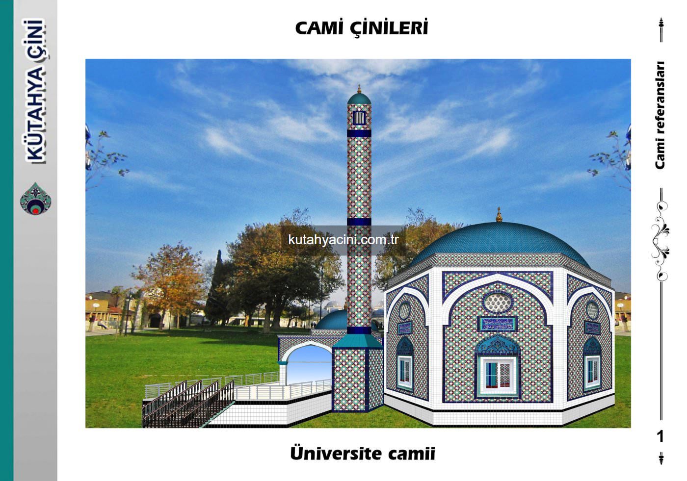 Çinili Cami I Kütahya çini